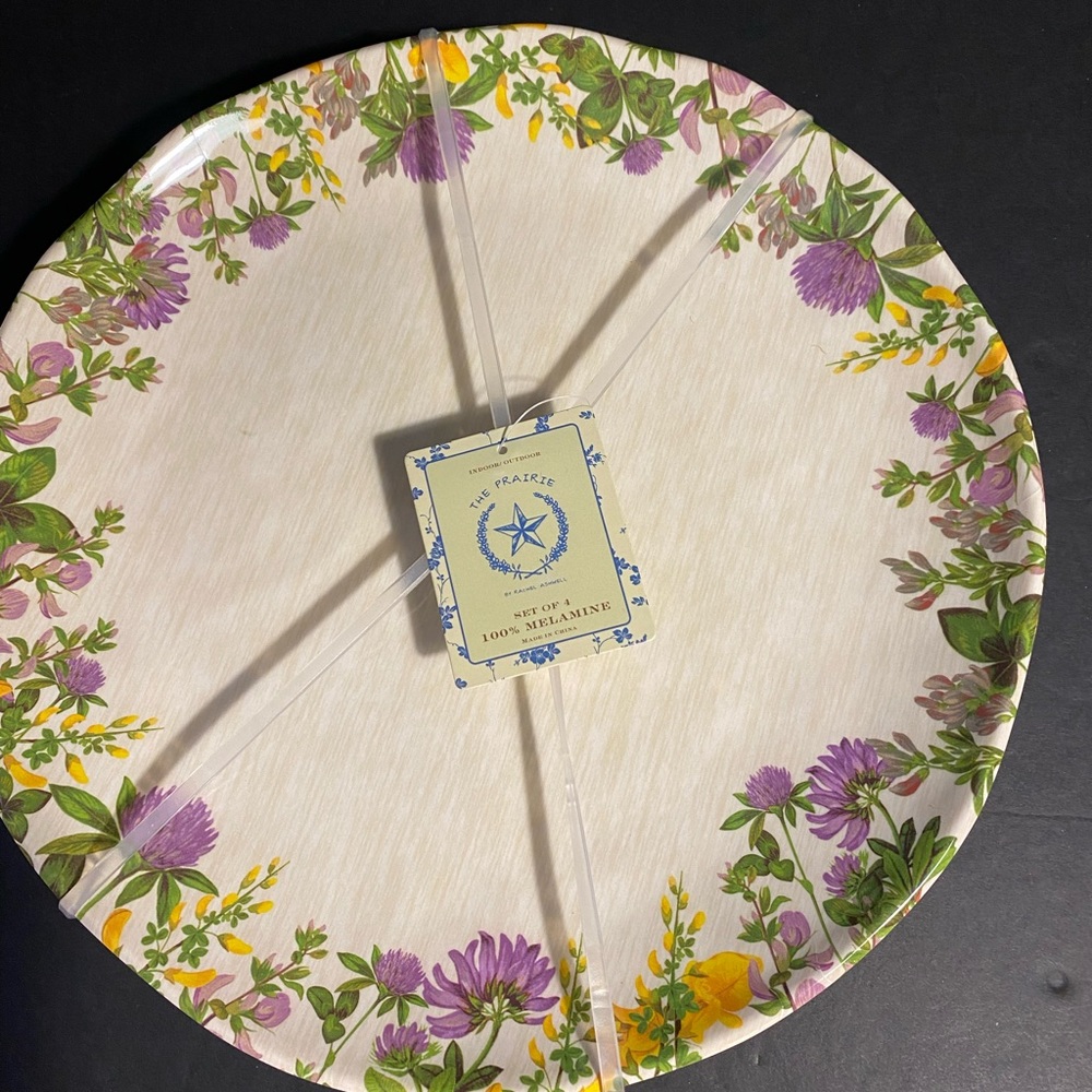 The Prairie, Rachel Ashwell (Simply Shabby), BEAUTIFUL Plates, Melamine, NWT